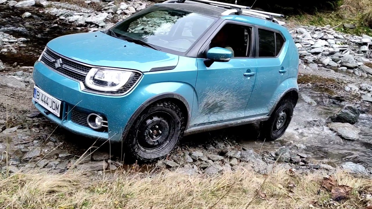 Suzuki Ignis (lifted 4cm) first off road 
