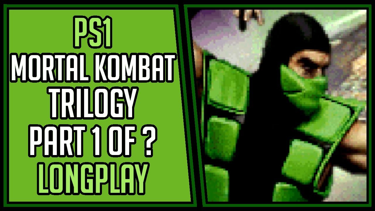 Mortal Kombat Trilogy (All Characters Max Difficulty Arcade 1) | [1/?] | PS1 | Longplay #29 [4Kp60]