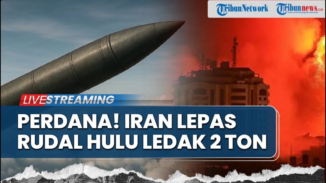 🔴Perdana! Iran Lepas Rudal Sejjil 23,6 Ton Hantam Israel, Kematian Netanyahu Dibenarkan Media Iran