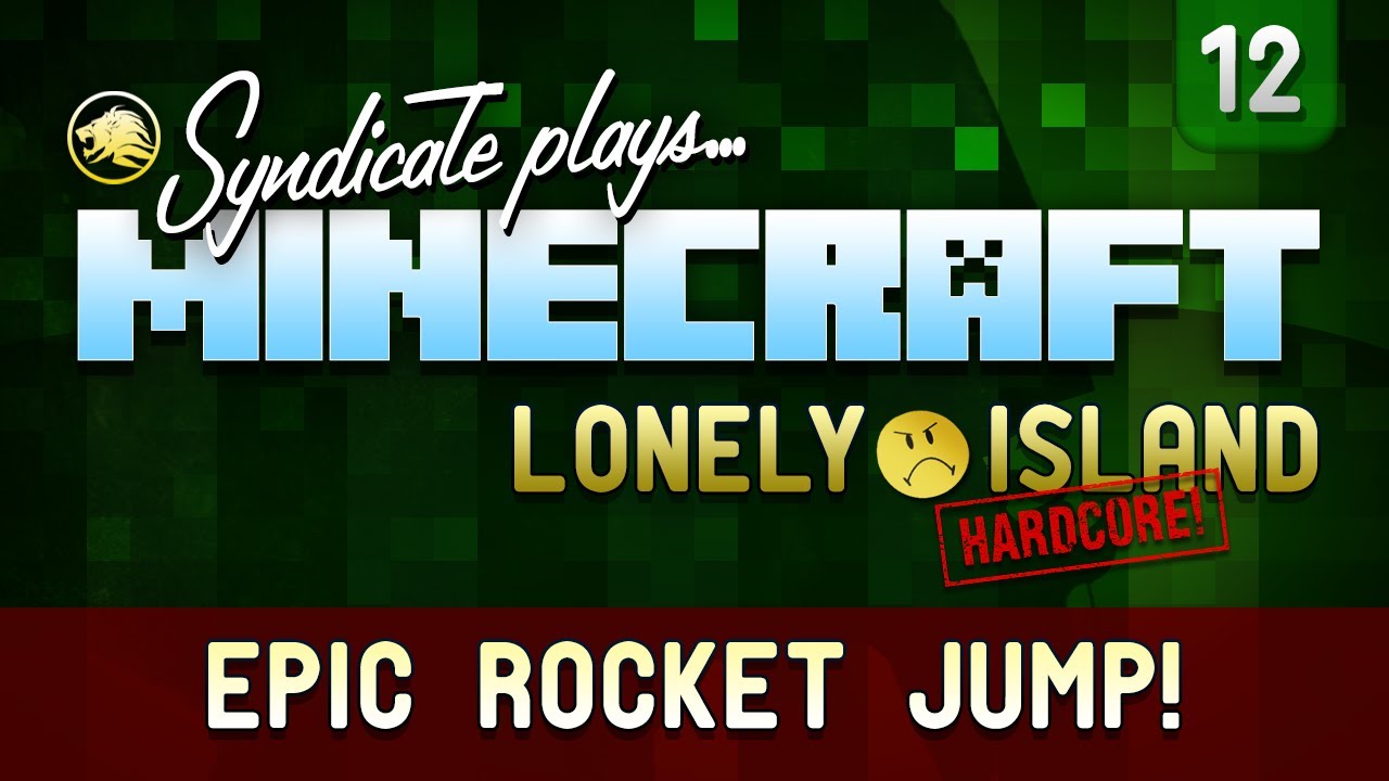 Minecraft: Epic Rocket Jump! - Lonely Island (Hardcore) - Part 12