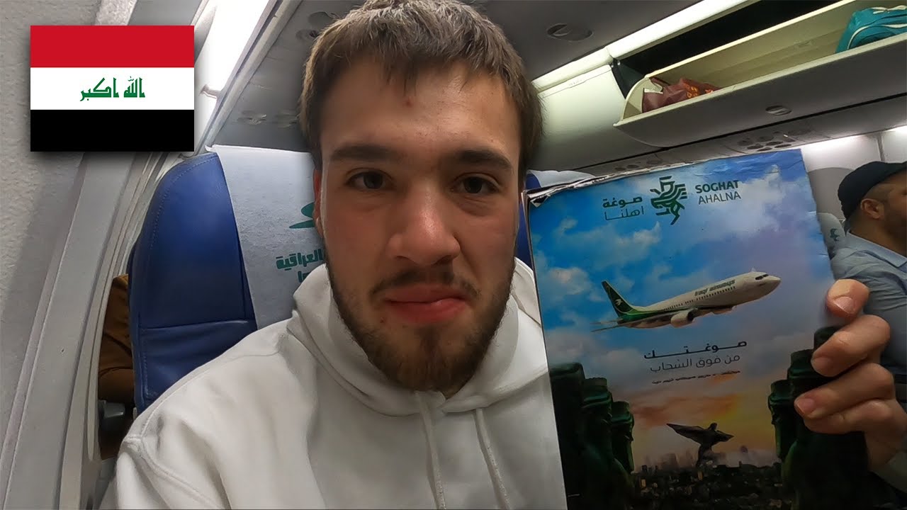 Ich fliege mit einer irakischen Fluggesellschaft...(Iraqi Airways)