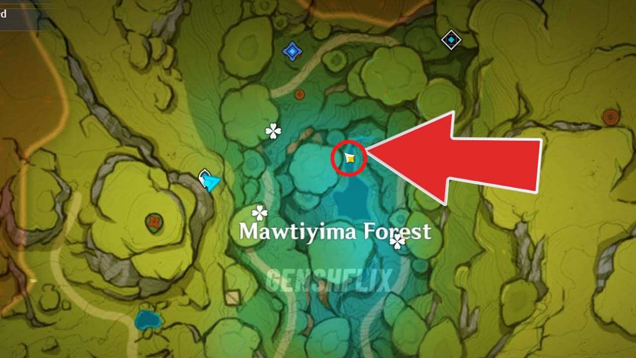 How to Reach Mawtiyima Genshin Impact #genshinimpact #원신 #原神
