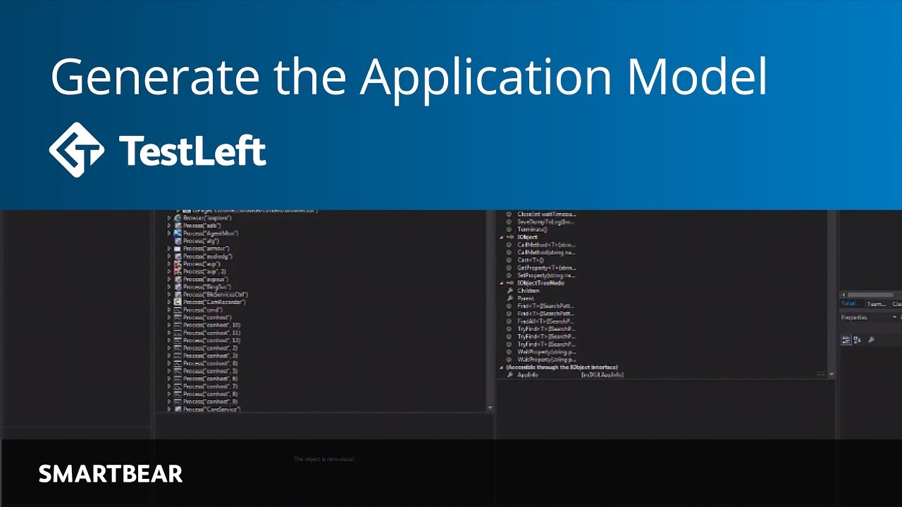 TestLeft: How to Generate Your Application Model in Two Clicks