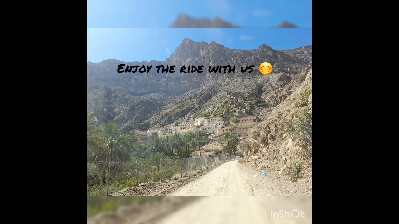 way to wakan village||Adventurous four wheeler drive on oman