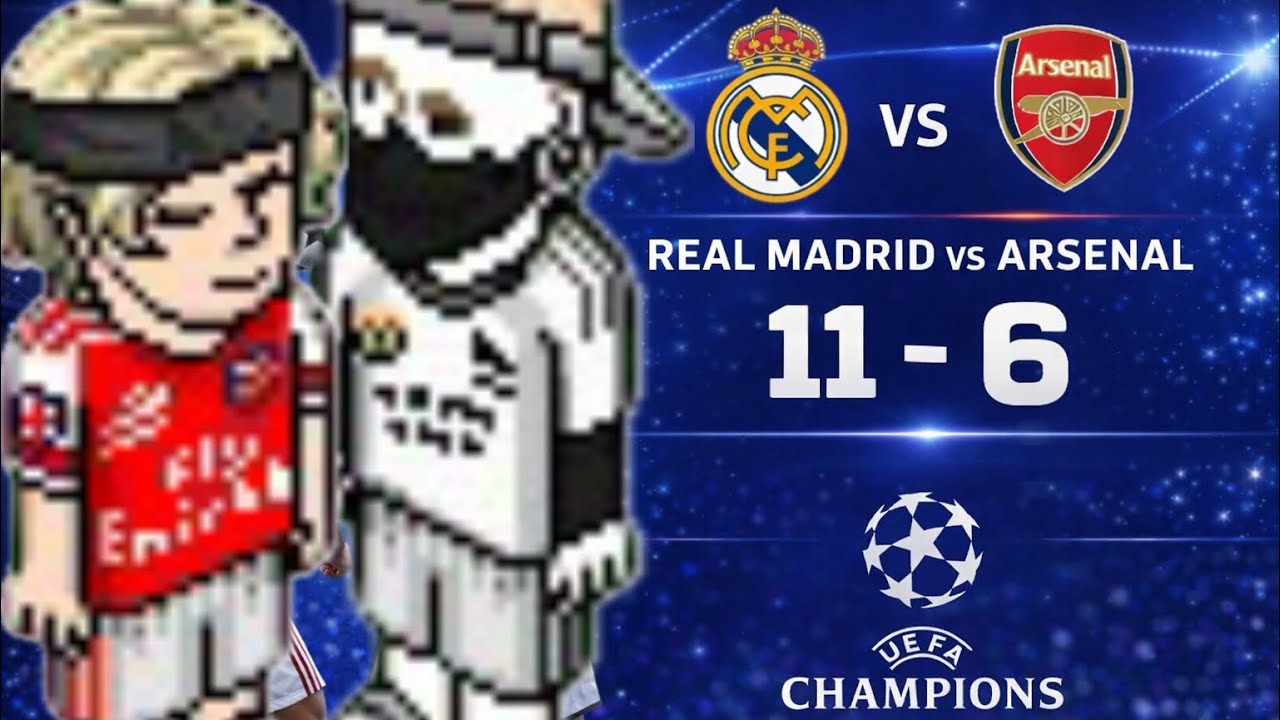 HF | ¡UM DUELO DE BRASILEROS INCRIVEL MAGIA DO REAL EM CASA! | Real Madrid 11 - 6 Arsenal 