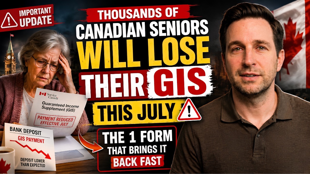 ⚠️ Thousands of Canadian Seniors Will LOSE Their GIS This July &mdash; The 1 Form That Brings It Back FAST