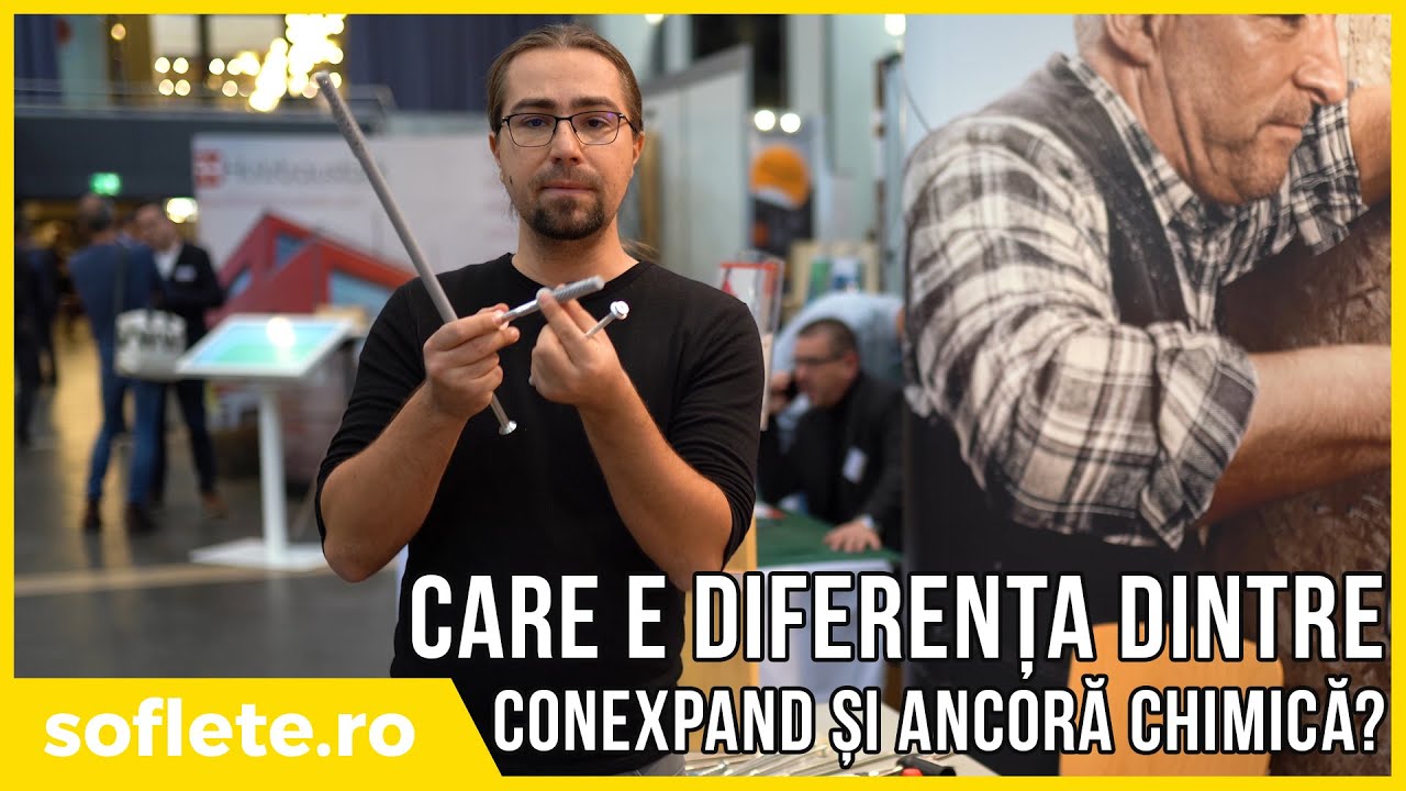 Care e diferența dintre conexpand și ancoră chimică?
