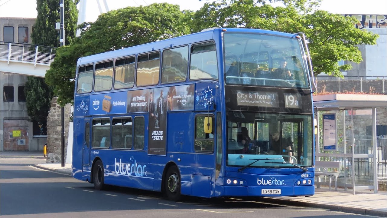 Redlined | Bluestar optare Olympus 6938 (LX58 CXW) | Route 19A