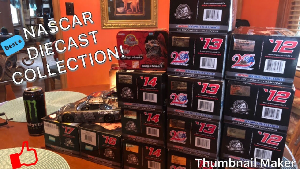 Полная коллекция литых моделей NASCAR