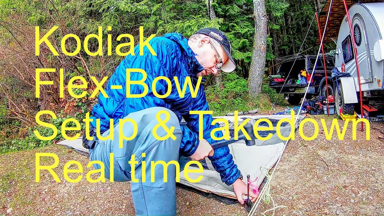 Kodiak Flex Bow 10X14 setup and takedown.