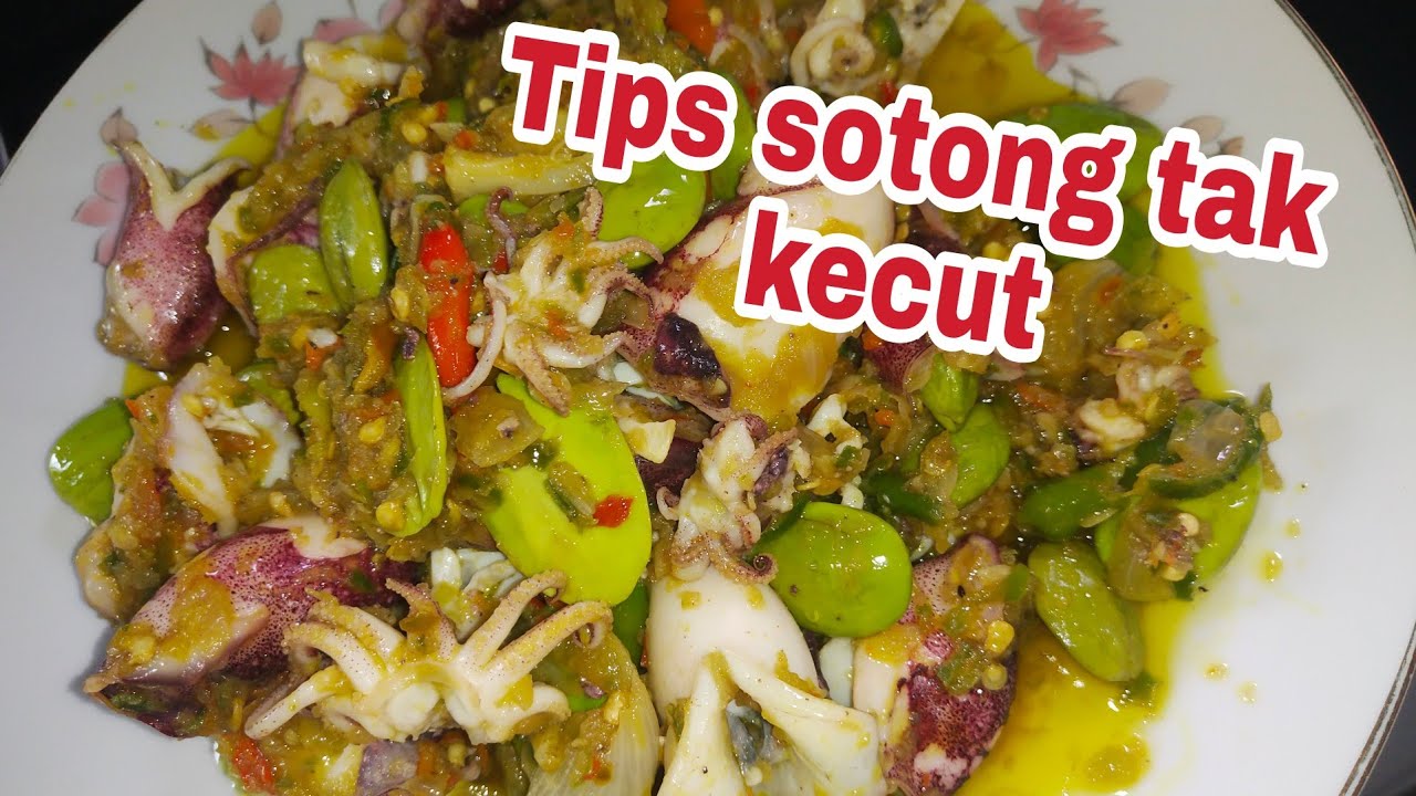Sotong dan Petai Tak Sangka Boleh Masak Macam Ni ❗❗❗ Tips Sotong Tak Kecut