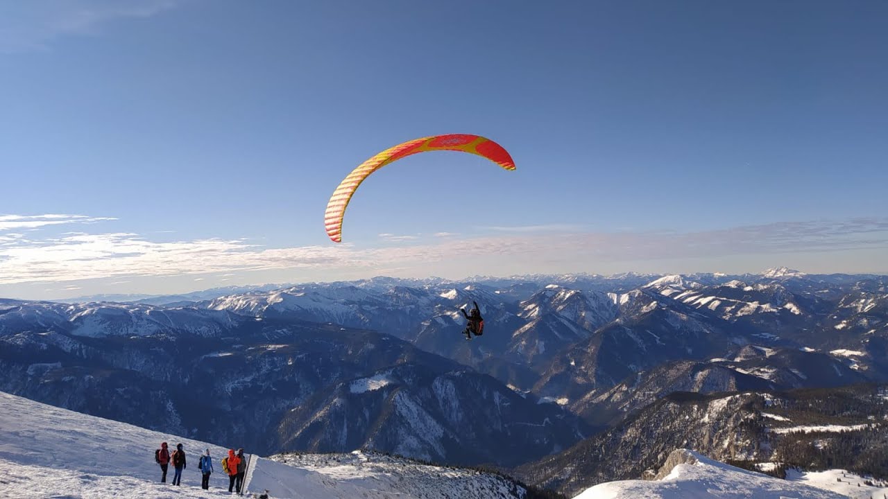 Schneeberg AT - Paragliding Hike&Fly Jan 2020