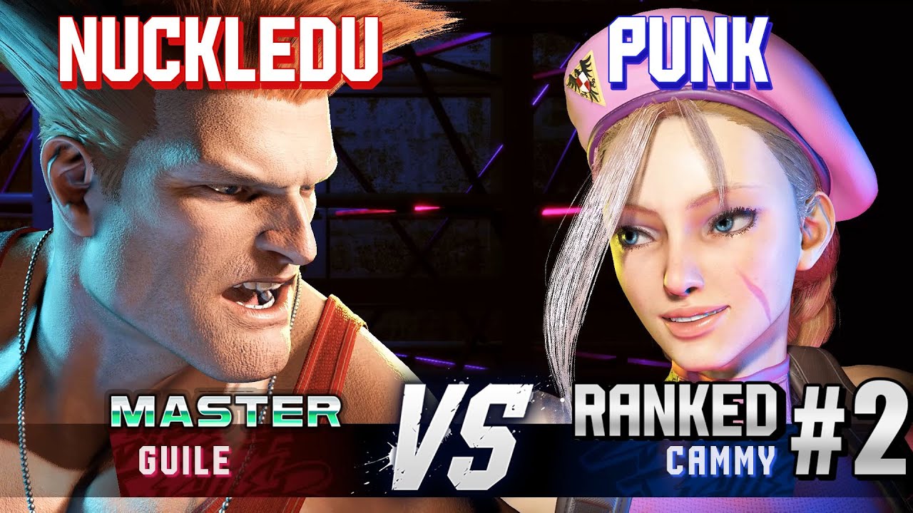 SF6 ▰ NUCKLEDU (Guile) vs PUNK (#2 Ranked Cammy) ▰ High Level Gameplay