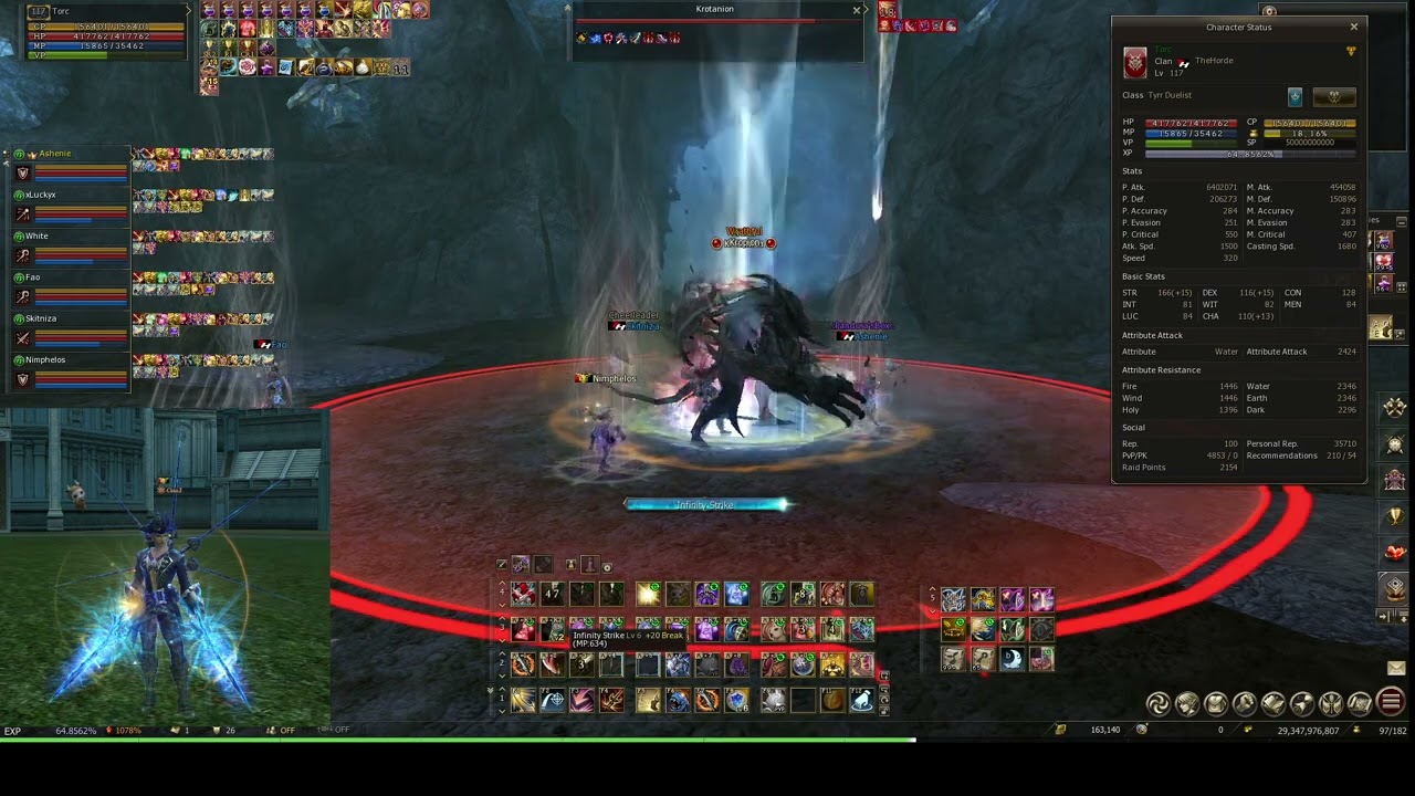 Lineage 2 Core Tyrr Duelist Daily