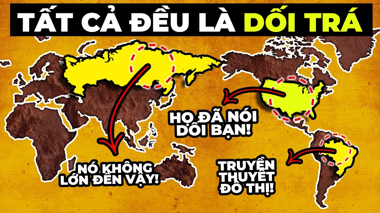 35 Thông Tin Địa Lý Thế Giới Sai Lầm (Nhưng Bạn Tưởng Là Đúng)