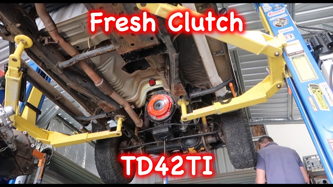 New Clutch in a Y61 TD42 Ute!