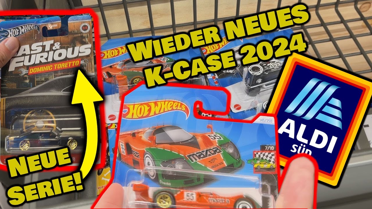 Wieder NEUES HOT WHEELS K-CASE 2024 im ALDI! | Aldi hat wieder aufgefüllt! | HOT WHEELS HUNT