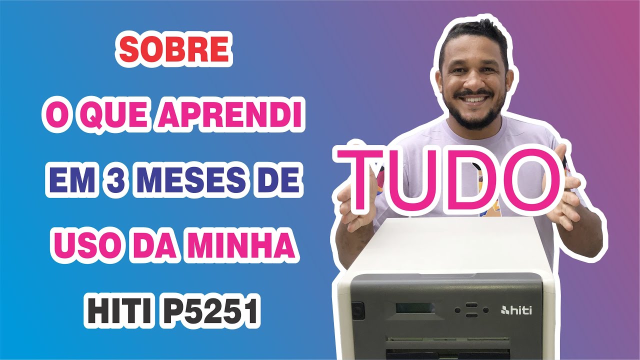 Tudo sobre o que aprendi nesses 3 meses da minha reveladora de fotos hiti