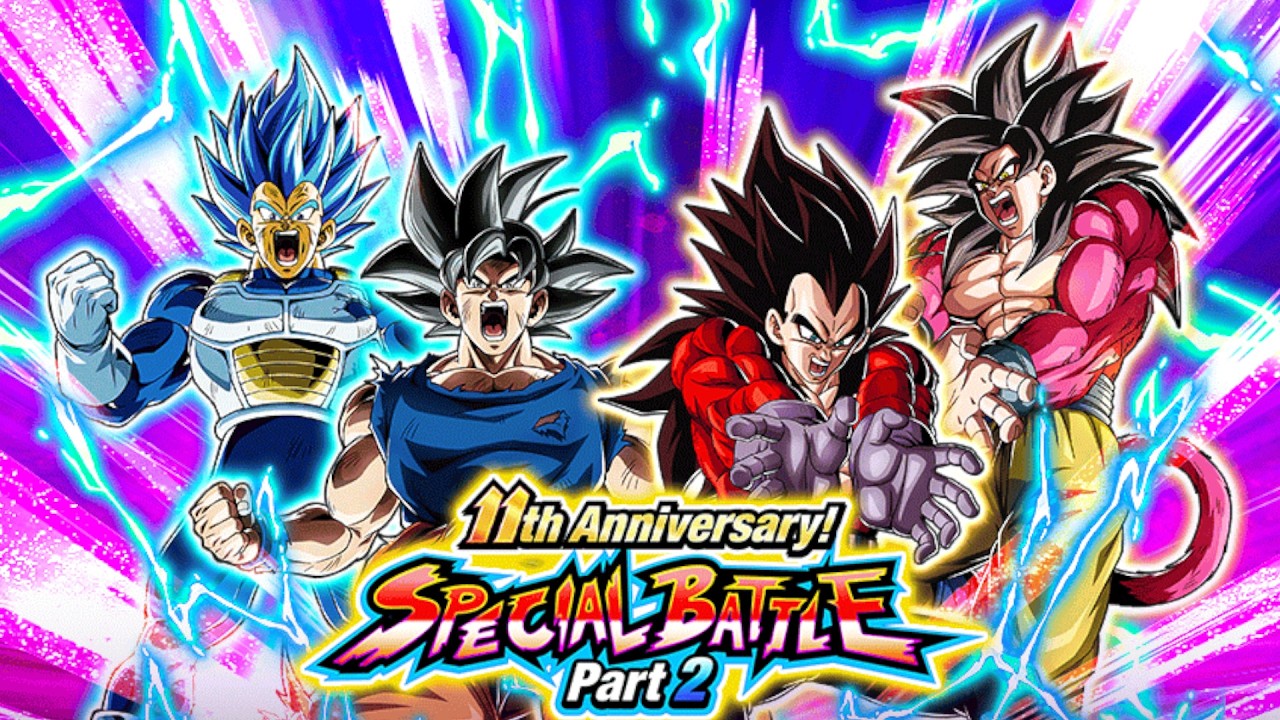 11th Anniversary Special Battle Part 2: Stage 2 (Super 3) | Dragon Ball Z Dokkan Battle