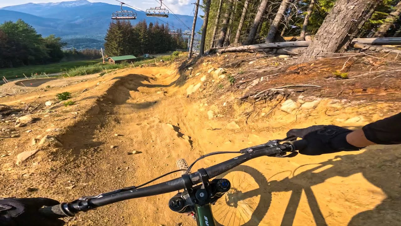 Fitzsimmons Blue Trails at Whistler Bike Park 