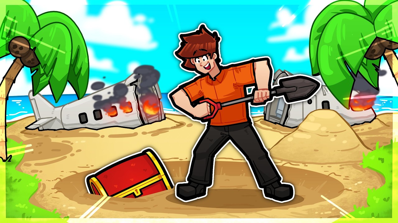 I got stranded and had to dig to survive