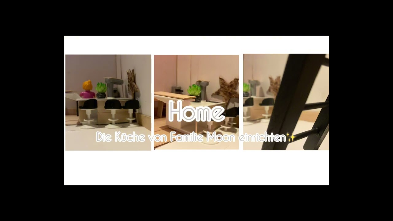 Playmobil home Küche einrichten bei Familie Moon——— Familie Eichhorn Familie Moon🤍