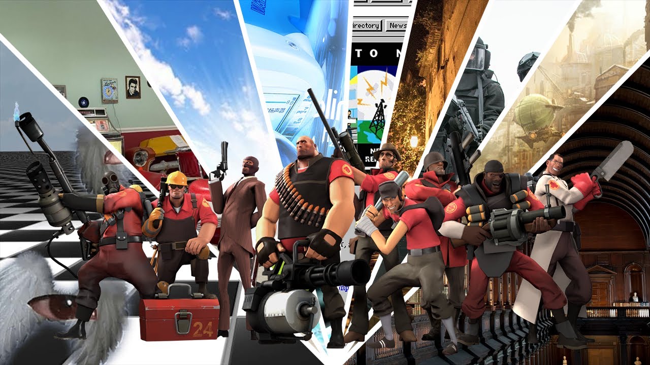[TF2 kits.ai] The Mercs argue about their Favorite Aesthetics