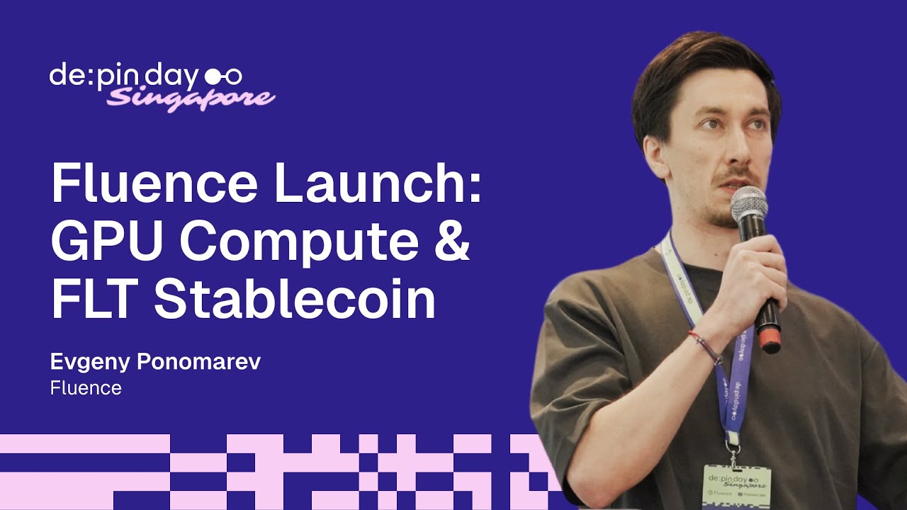 Fluence Launches GPU Compute & Stablecoin at 🇸🇬 DePIN Day Singapore