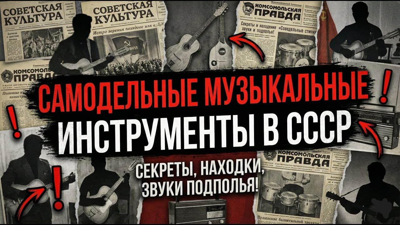Почему в СССР были популярны самодельные музыкальные инструменты