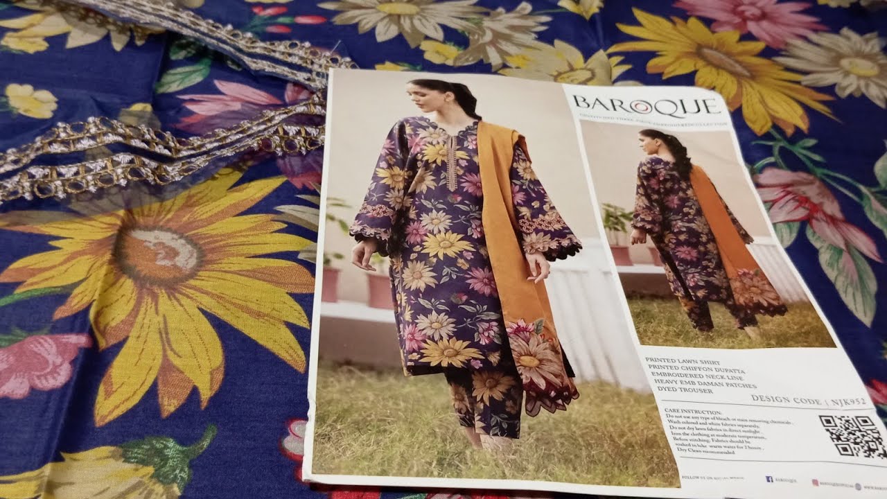 Baroque lawn collection 2025| crimson luxury lawn 2025| baroque lawn sale| branded collection 