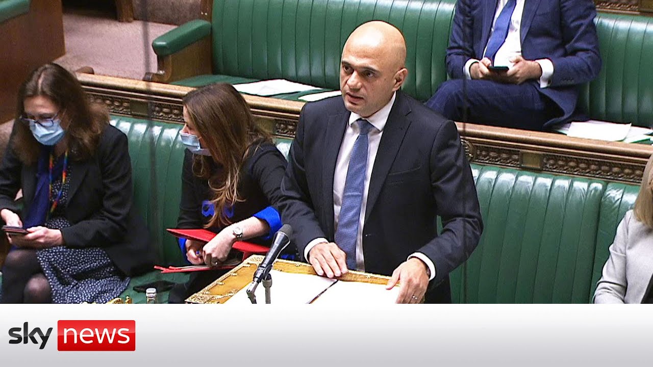 New COVID variant of 'huge international concern' - Javid