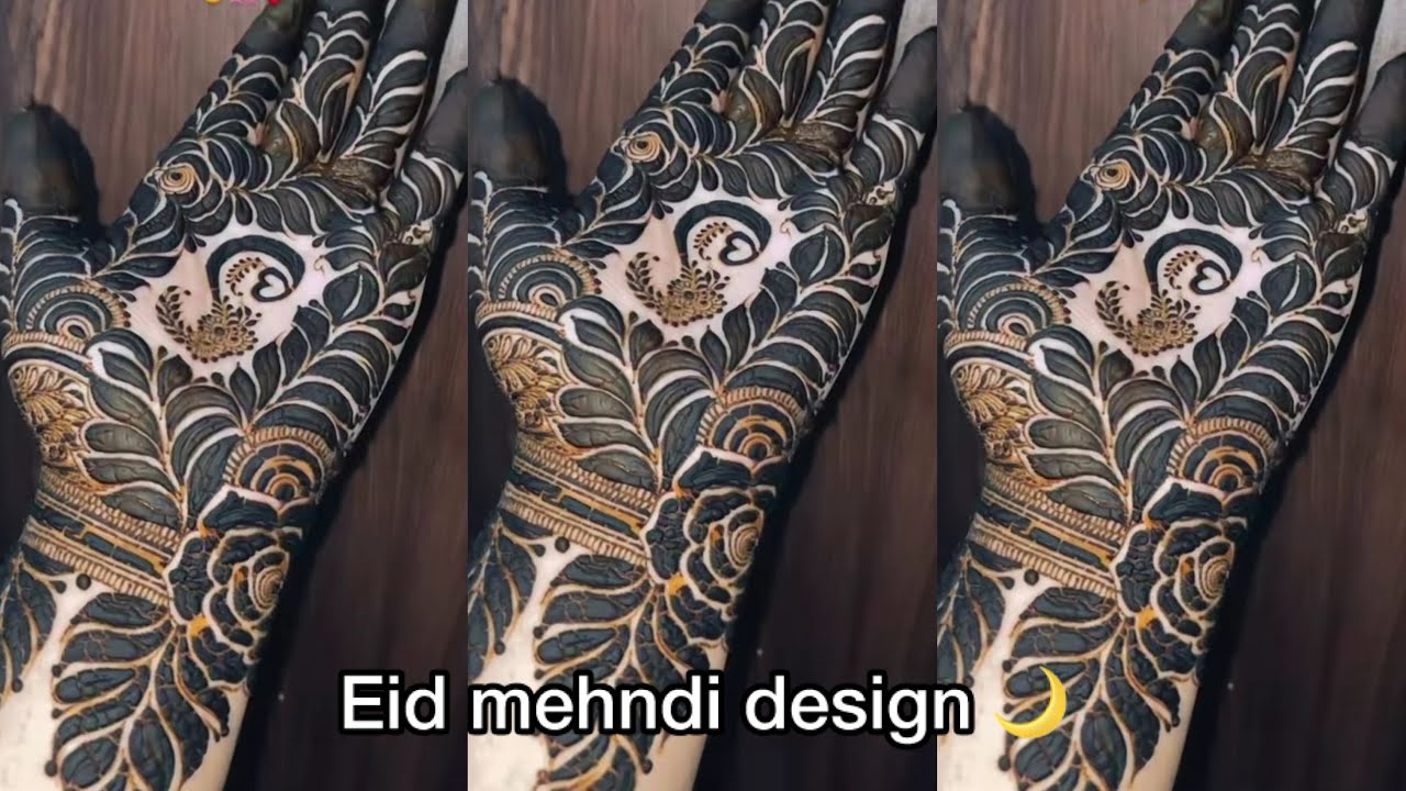 Eid special mehndi design 2026 | Eid mehndi design for front hand | easy mehndi design 