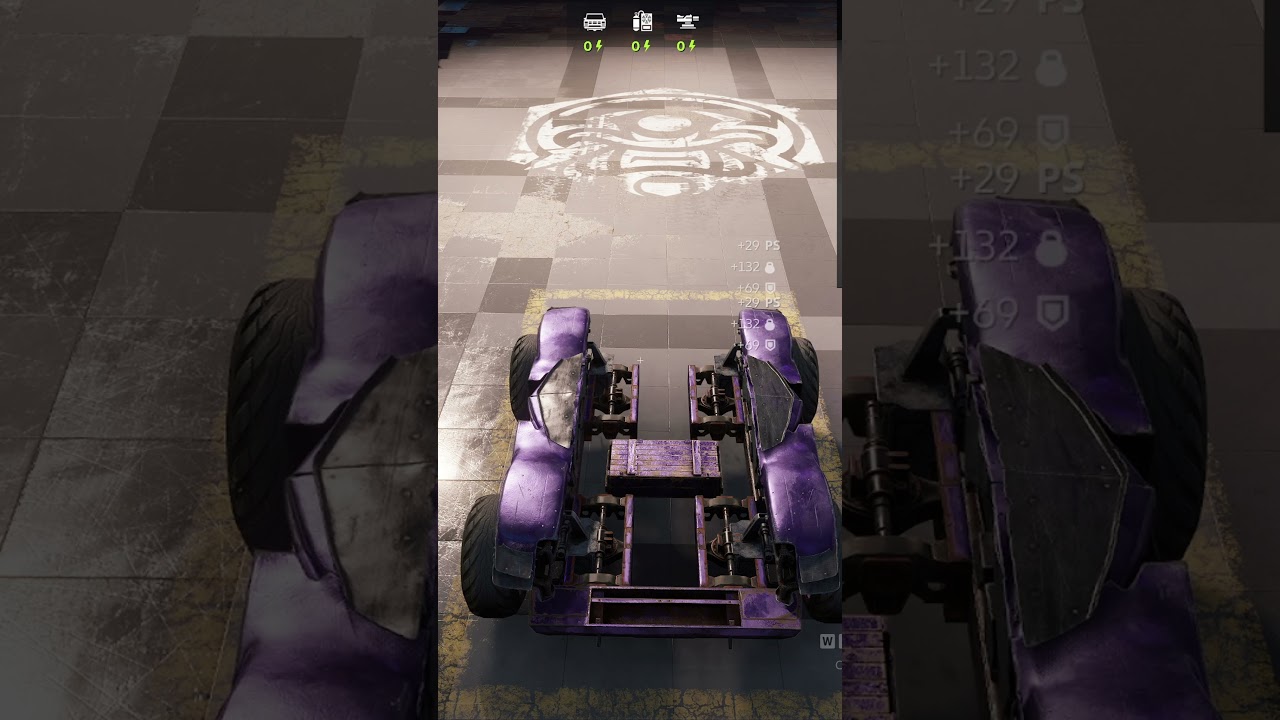 (CROSSOUT) Quickest sub6KPS build in the wasteland!! #games #automobile #crossoutbuild #gaming