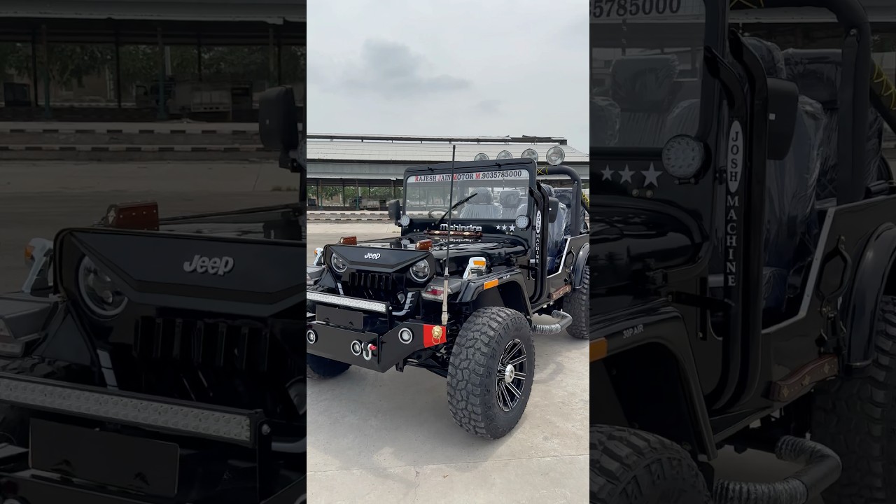 Modified jeep for Punjab nri