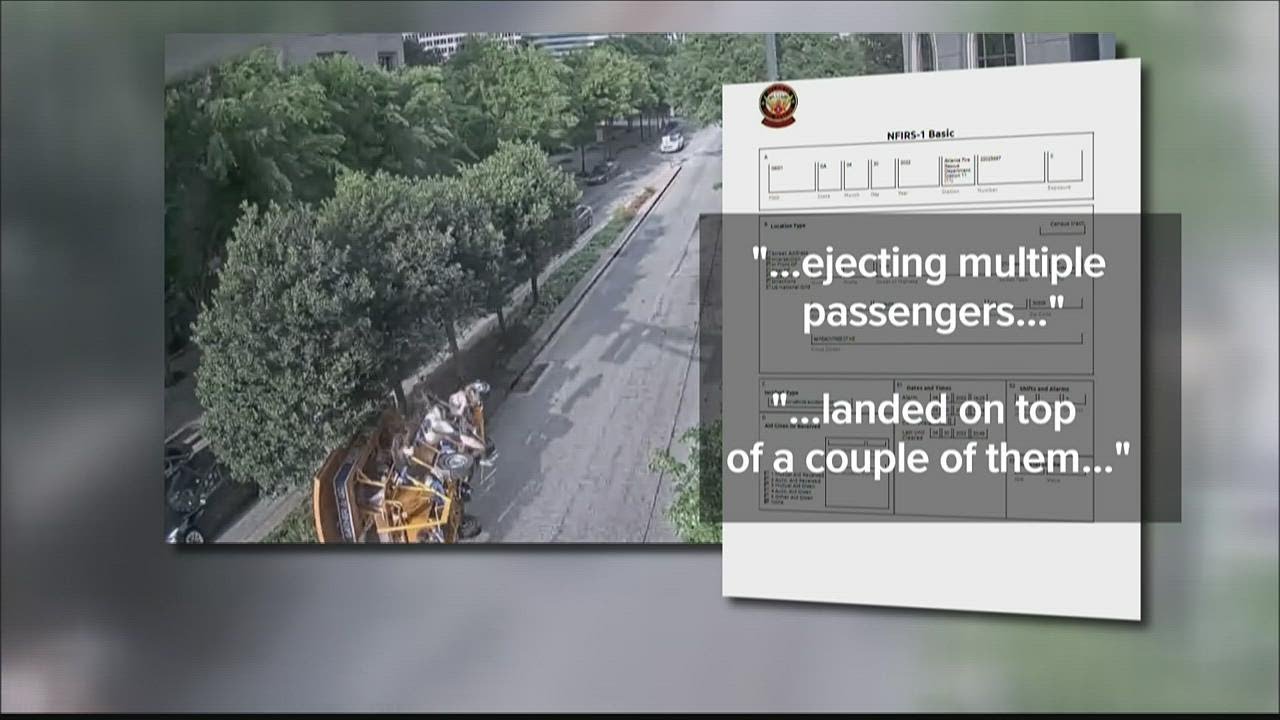 Pedal Pub crash in Midtown Atlanta | Driver arrested DUI