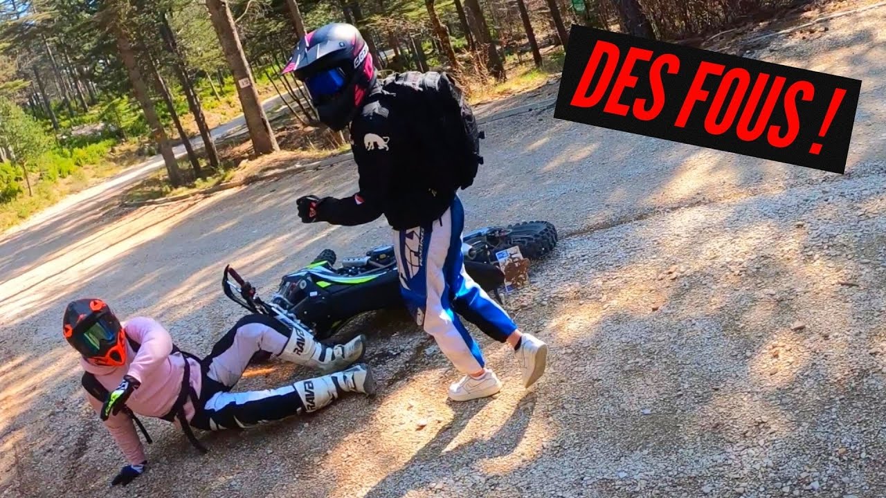 ENDURO AVEC DES FOUS !