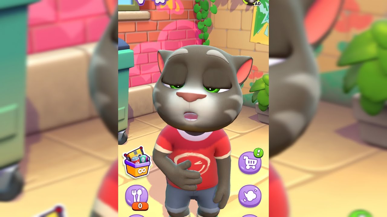 Talking tom cat game part 1 #live
