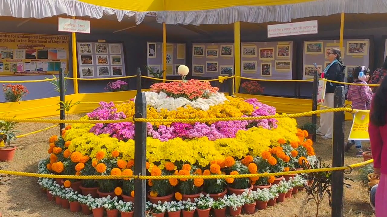 বোলপুর শান্তিনিকেতন বিশ্বভারতী ঘুরে এলাম মেলার সময় ।😍😍🙏🏻♥️