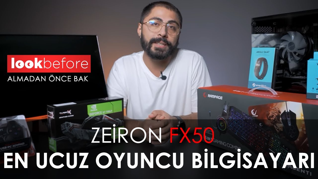Zeiron FX50 Oyuncu Bilgisayarını Tanıtıyoruz