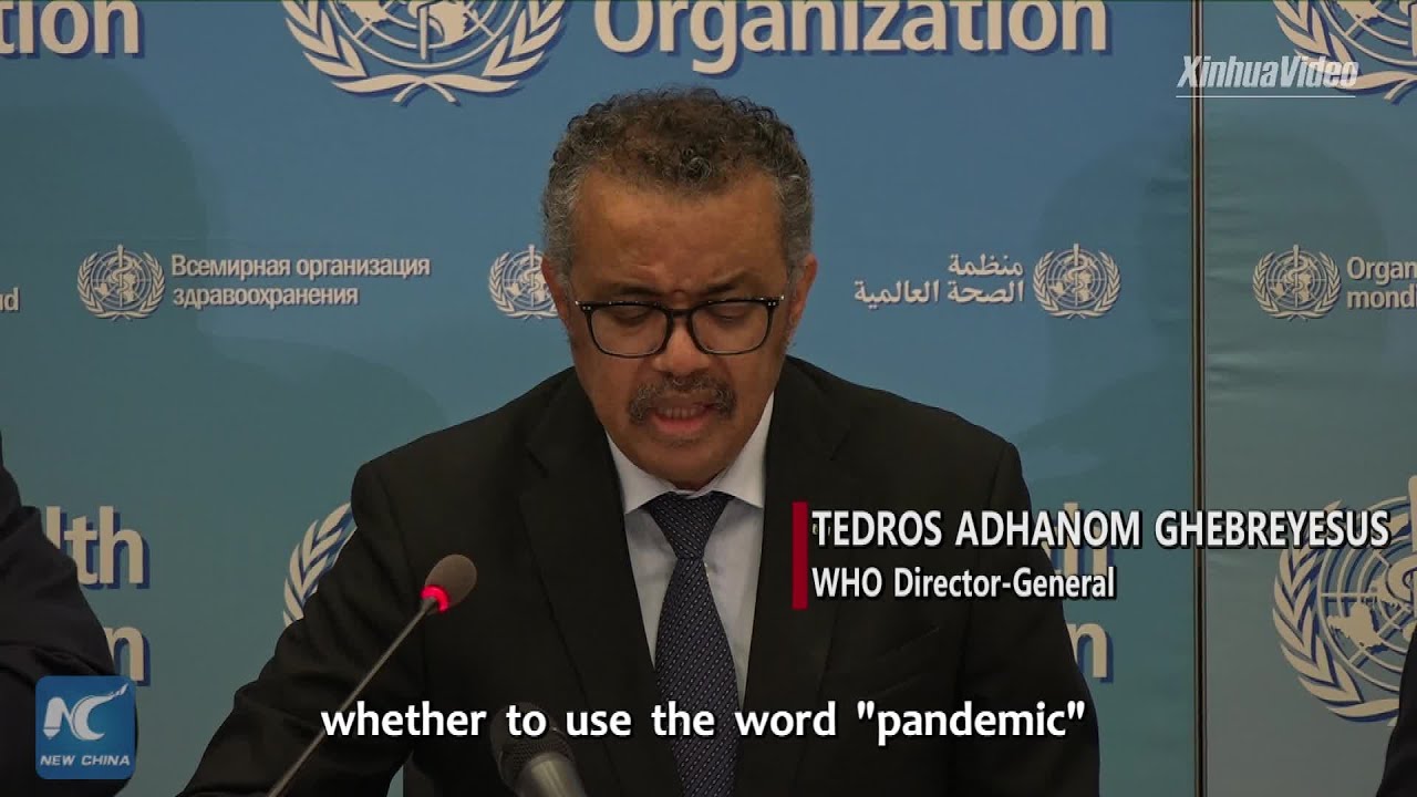 COVID-19 has pandemic potential, but 