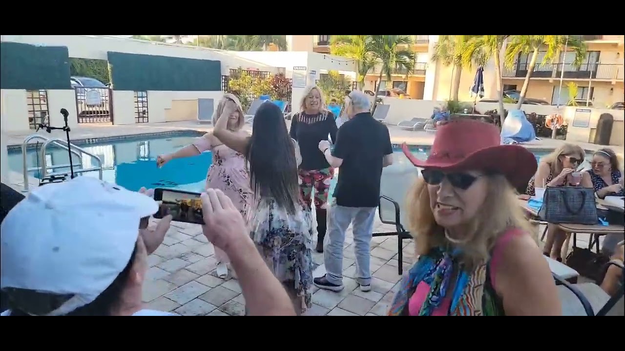 Crimson Groove At A Pool Party-Uptown Funk