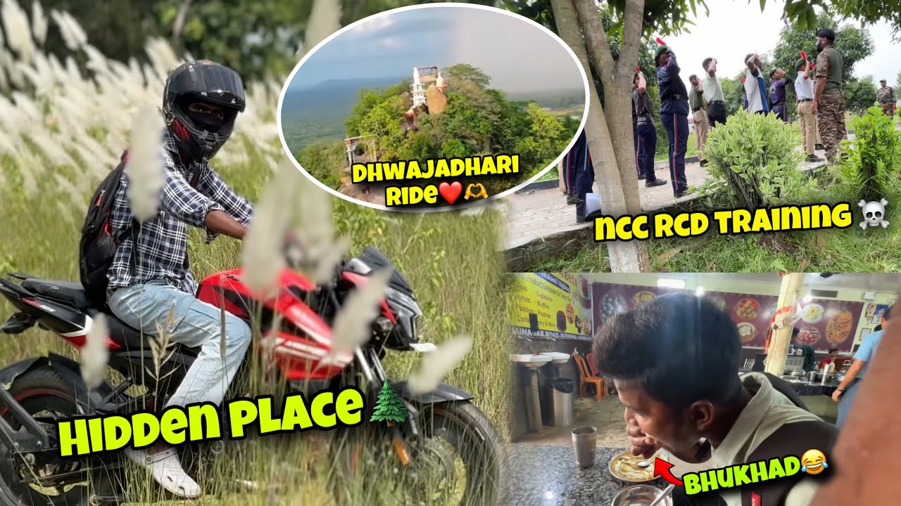 Dhwajadhari ride❤️🫶 hidden place ride 🚀 ncc rcd training mein hua fight 😡💪