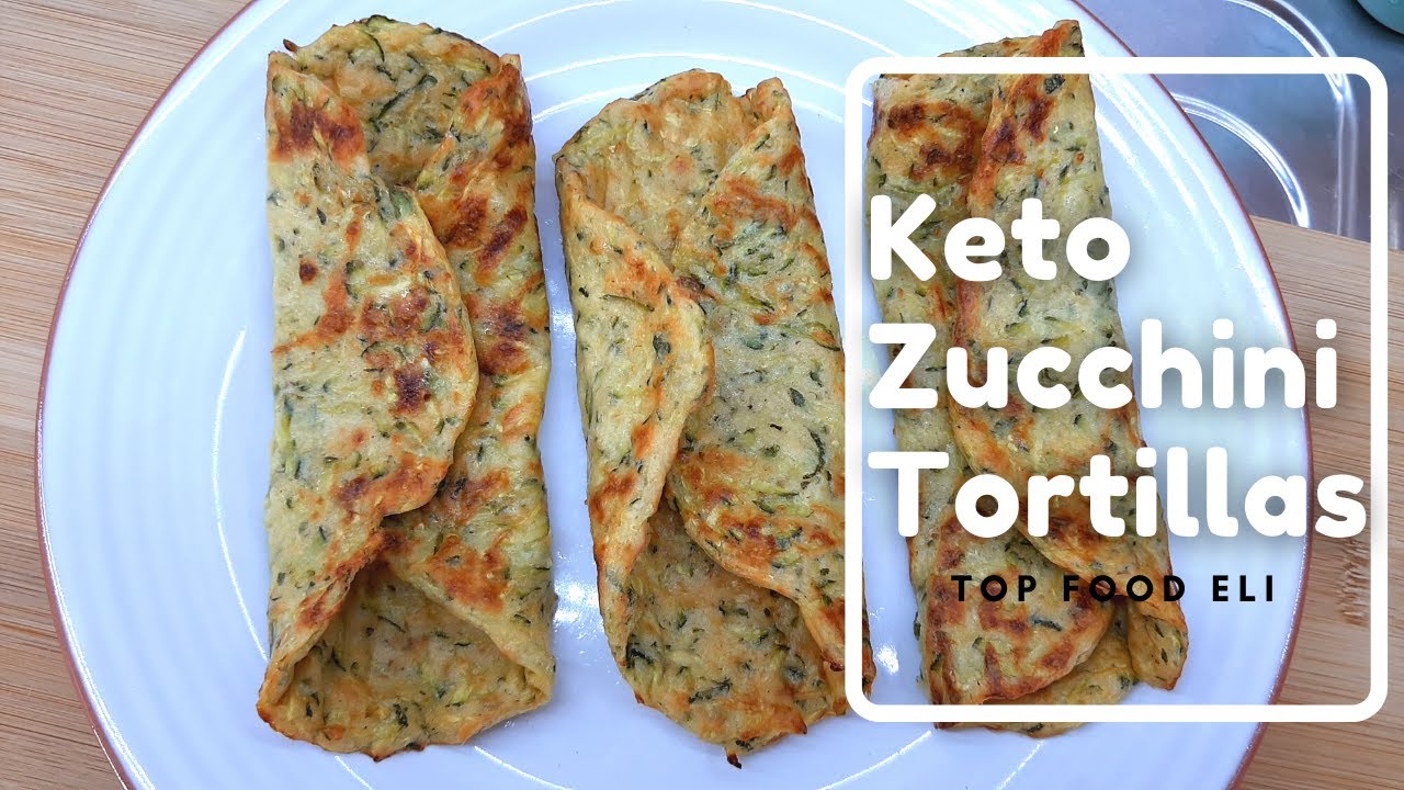 Кето Тортилья с кабачками | ТОЛЬКО 4 ИНГРЕДИЕНТА | Top Food Эли
