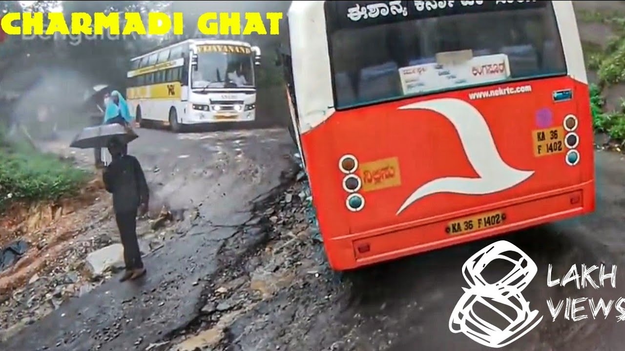 2018 Charmadi Ghat | Heavy Rain | Extremly Dangerous Roads