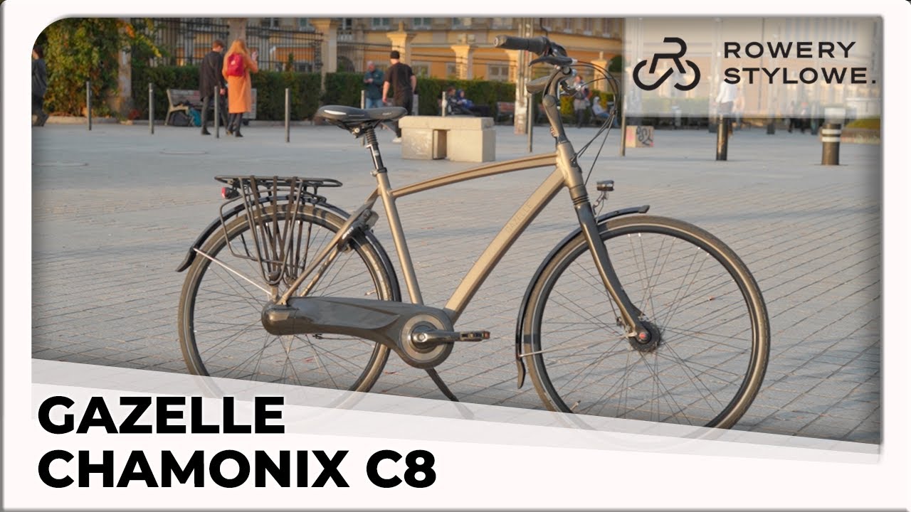 Wygodny rower miejski Gazelle Chamonix C8
