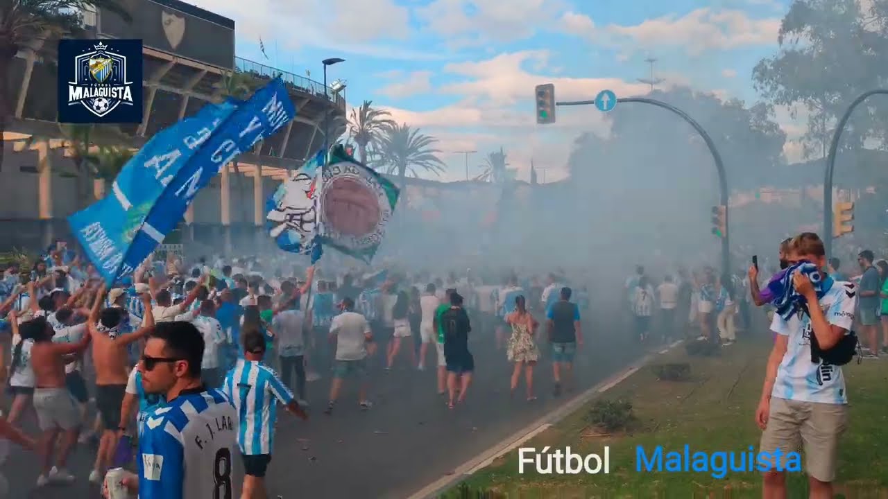 MALAGA CF - CELTA VIGO B DIRECTO 🔴⚽ Increíble recibimiento en los playoffs de #PrimeraFederación 💙🤍