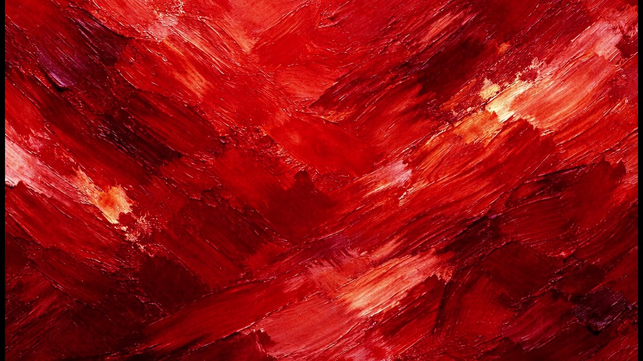 2-Hour 4K Frame TV Art | Crimson Passion: Abstract Oil Texture | Wallpaper TV Art | WLPR GLLRY