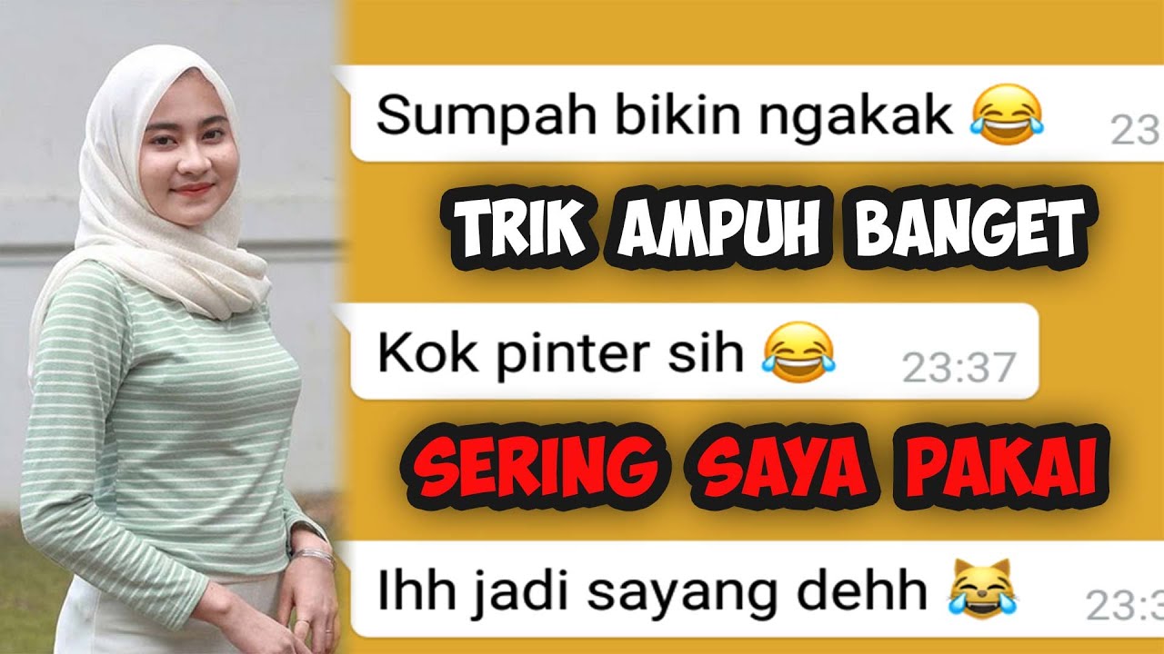 Cara gombalin gebetan wanita lewat chat lucu baper romantis