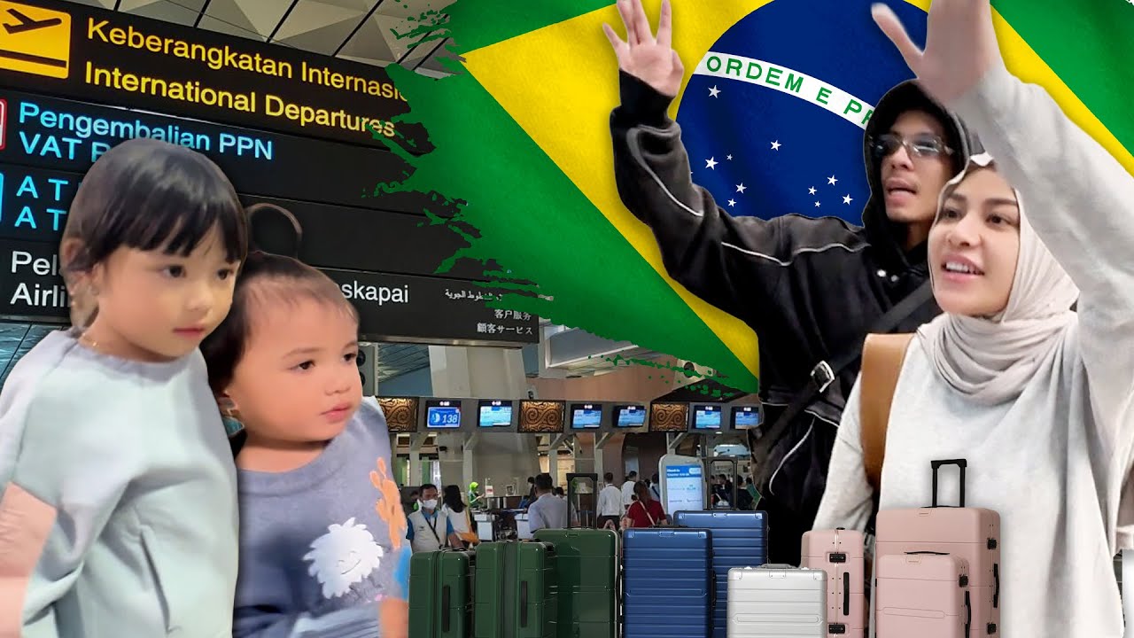 AMEENA AZURA TAHAN TANGIS DITINGGAL PAPATA MAMANUR KE BRAZIL