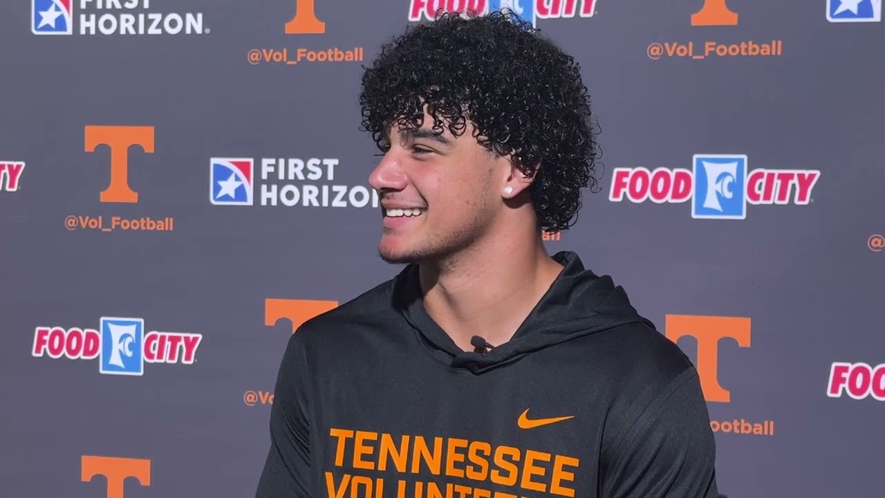Tennessee Fr. TE DaSaahn Brame Details Experience During First Fall Camp in Knoxville